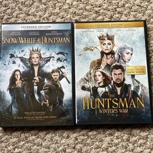 Snow White & The Huntsman && The Huntsman Winter’s War DVD Bundle